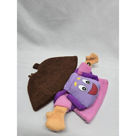 2003  Dora The Explorer Plush Wash Cloth Mitten Terry Cloth Material - Picture 9 of 15